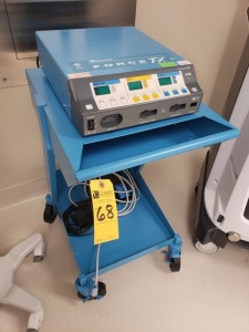 2012 Valley Lab Force FX-C Electro Surgical Generator, s/n S2L07371AX w/Cart