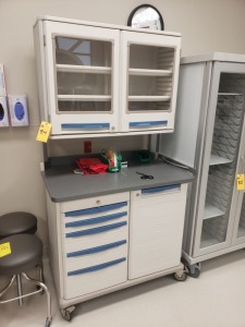 Metro Starsys Double Wide Workstation Cart