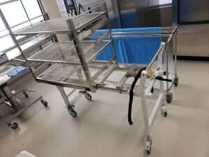 Steris Steam Sterilizer Loading Cart