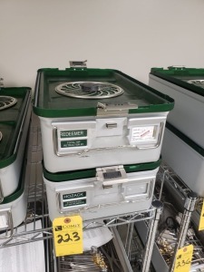 Aesculap Sterilization Containers (2 Each)