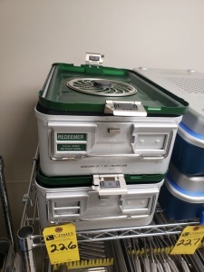 Aesculap Sterilization Containers (2 Each)