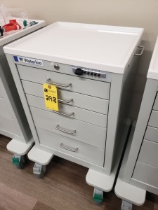 Waterloo 5-Drawer Medication Cart