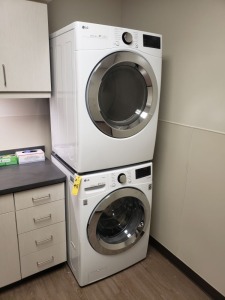 LG Stacked Washer/Dryer (Lot)