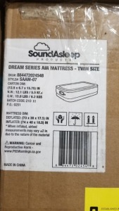 Dream Series Air Mattress Twin Size #Saam-07