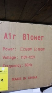 Air Blower # S-4