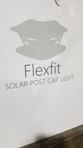 Flex Fit Solar Post Cap Light (8 Each)
