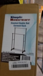 Simple Houseware Standard Double Rod Garment Rack ( 2 Each)